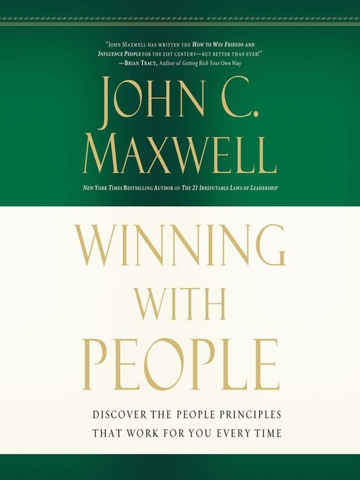 Title details for Winning with People by John C. Maxwell - Wait list